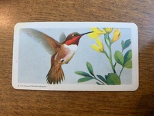 BROOKE BOND RED ROSE TEA CARDS - SERIES 1 - SONGBIRDS OF NORTH AMERICA