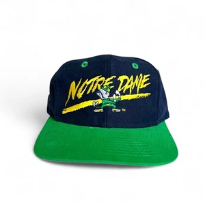 Vintage University of Notre Dame Fighting Irish Snapback verstellbar College Mütze - Bild 1 von 9