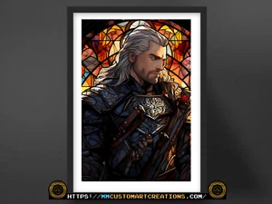 Impresiones de póster de Henry Cavill como The Witcher | Geralt de Rivia | Regalo perfecto - Imagen 1 de 21