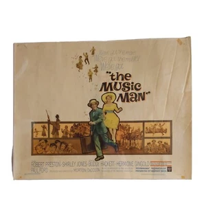 Vintage THE MUSIC MAN 1962 Original Movie Poster ROBERT /SHIRLEY - 22x28 - Bild 1 von 9