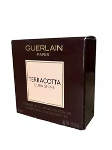 GUERLAIN Paris Terracotta Ultra Shine Shimmer Effect Bronzing Powder NIB - Picture 1 of 7