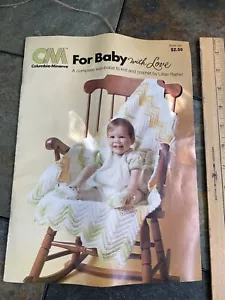 COLUMBIA-MINERVA 1977, FOR BABY WITH LOVE KNIT & CROCHET Book 792 - Picture 1 of 5
