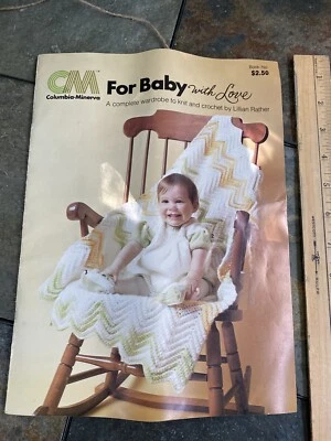 COLUMBIA-MINERVA 1977, FOR BABY WITH LOVE KNIT & CROCHET Book 792 - Image 1 of 4