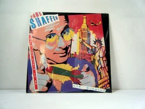 PAUL SHAFFER 12 Inch Single When the radio is on 1989 Capitol vinyl SEALED! - Picture 1 of 1