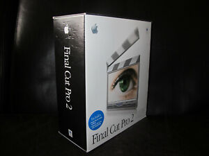 Apple Final Cut Pro 2 Mac OS 9.1 boite complète version US