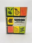 Wood: Materials and processes by Feirer, John L Student Woodwork 1975 Hardcover