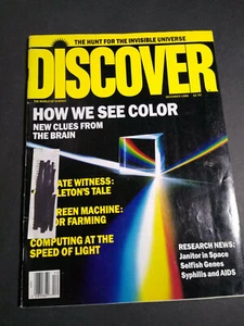 DISCOVER Magazines Lot of 2 July 1984 & December 1988 Science and Technology - Imagen 1 de 4