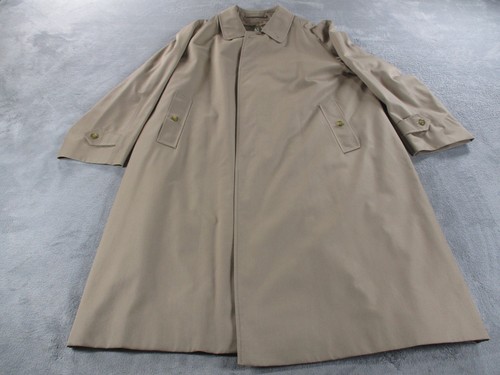 Cappotto vintage Burberrys of London uomo beige kaki marrone trench bottoni XXL US INtime OTTIMEioni