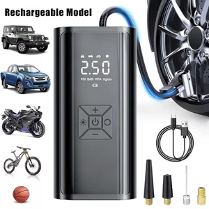 Gonfiatore Pneumatici Auto Pompa Aria Compressore Elettrico Portatile Auto 12V Volt 150 PSI - Foto 1 di 31