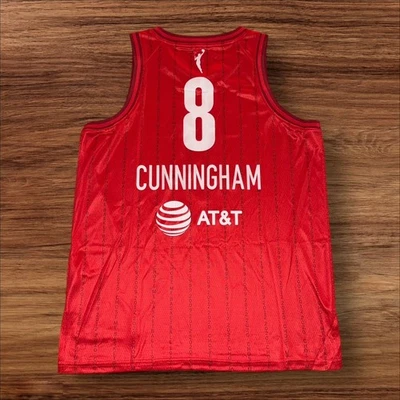 SOPHIE CUNNINGHAM INDIANA FEVER RED JERSEY SIZE LARGE BRAND NEW WNBA NICE!! - Image 1 of 2