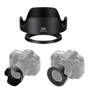 52mm Reverse Lens Hood Shade Adapter Ring 2 in 1 for Canon Sony Nikon Fujifilm - Picture 1 of 11