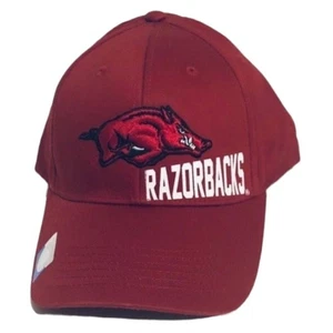 Cappello da baseball University of Arkansas Razorbacks taglia unica nuovo berretto abbigliamento sportivo - Foto 1 di 3