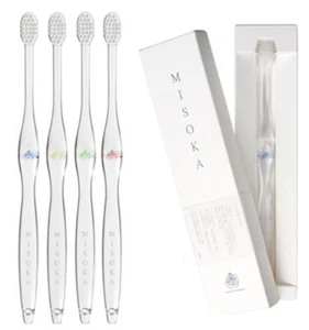 Cepillo de dientes MISOKA Nanotech M tamaño regular juego de 4 piezas Yume Syokunin de Japón Envío gratuito - Imagen 1 de 3
