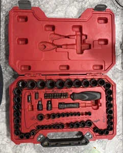CRAFTSMAN 37698 MAX Axess 85 Stück Ratsche Steckschlüssel Durchgang Set fehlt 6 PC - Bild 1 von 5