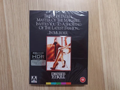 Dressed to Kill 4K UHD Blu-ray Limited Edition | Arrow Video | BRAND NEW - image 1 of 4