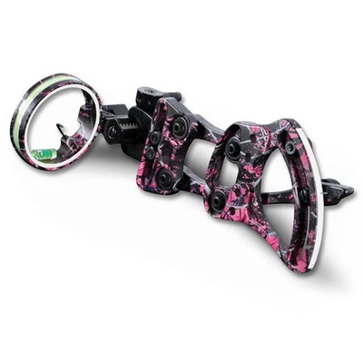 Mira de arco composta de arco e flecha 1 pino mira de arco profissional micro ajustável * - Imagem 1 de 4