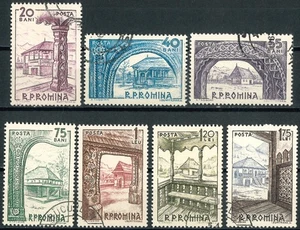 ROMANIA OLD STAMPS 1963 Open Air Museum - Old Village Houses, Bucharest - USED - Imagen 1 de 2