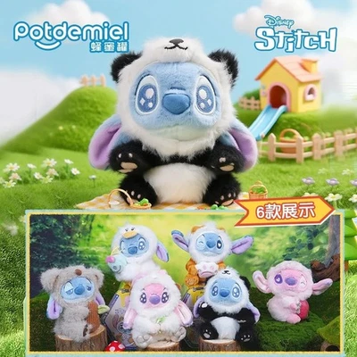 Potdemiel Stitch Animal Party Series Plush Blind Box Confirmed Figure Hot - Image 1 of 4