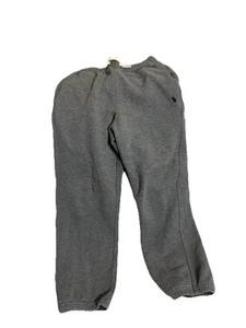 Polo Ralph Lauren Sweatpants Boys Sz S(8) Gray Jogger Pants Fleece Lined - Picture 1 of 3