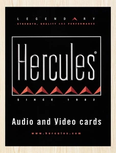 2006 Hercules Audio And Video Cards Original Advertisement v2 - Picture 1 of 1