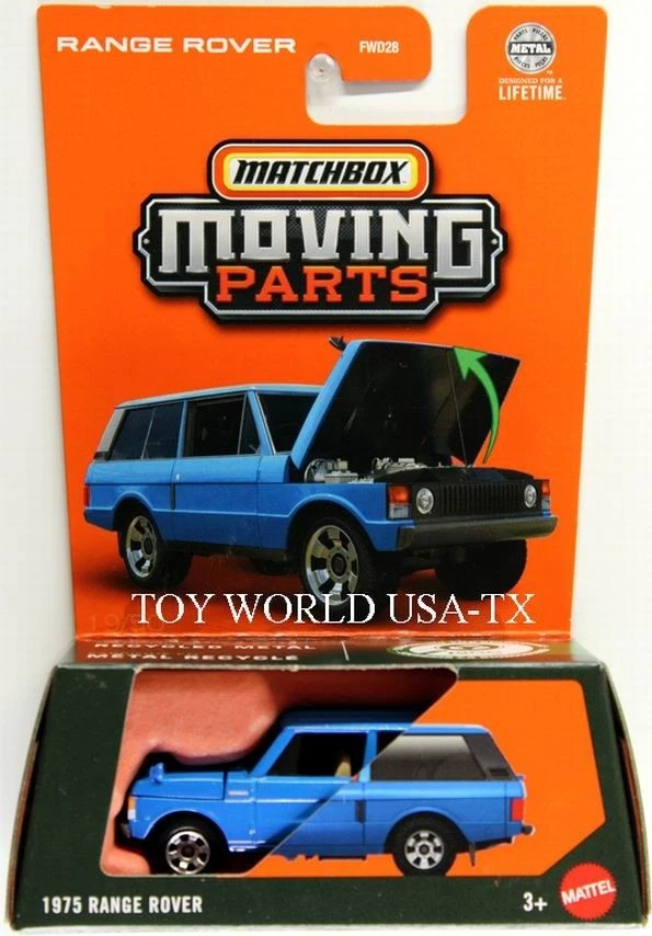 2025 Matchbox Moving Parts #19/50 1975 Range Rover - Image 1 of 1