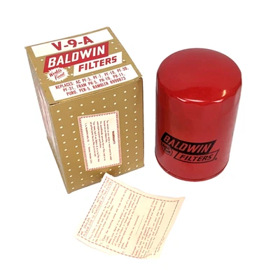 Baldwin V9A Oil Filter - NOS USA - ph-5 ph-10 pf-5 pf-7 pf-10 pf-30 pf-31 - Image 1 of 4