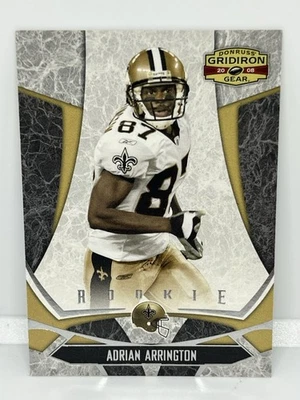 2008 Donruss Gridiron Gear Lavar Arrington /999 Rookie Card (RC) - Image 1 of 4