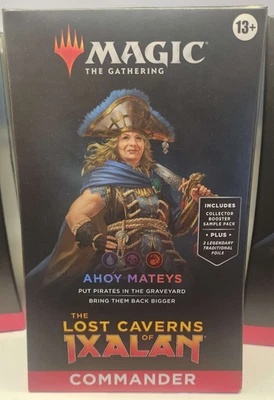The Lost Caverns of Ixalan Commander Deck -  Ahoy Mateys MTG Brand New  - Image 1 of 3