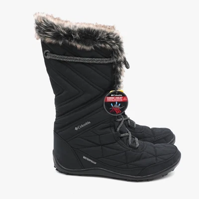 Botas Columbia Minx Mid 3 Pac para mujer talla 8,5 negras de nailon WP piel sintética BL5964-010 Foto 1 de 4