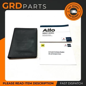 GENUINE SUZUKI ALTO 2009-2015 OWNERS MANUAL HANDBOOK USER GUIDE & WALLET 2013 - Picture 1 of 5