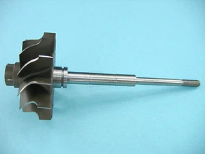 Turbocompresor eje de rueda de turbina H1E HX40 HX40W Ind 75,00 mm Exd 62,00 mm - Imagen 1 de 3