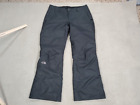 The North Face Pants Womens Extra Large Black Dryvent Insulated Waterproof Ski *