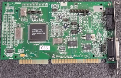 Sound Blaster 16 Creative Labs ISA 16 CT2260 Yamaha OPL3 DOS retro gaming #C55 - Image 1 of 4