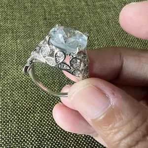 925 Sterling Silver Ring Size 8.5 - Picture 1 of 7