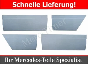4x Mercedes W460 W461 W463 G chapa puerta puerta chapa de reparación juego L+R delantera trasera - Imagen 1 de 4