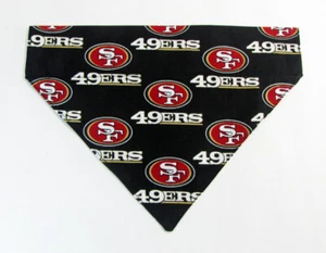 SF 49er's fútbol americano perro pañuelo sobre el cuello perro pañuelo cuello pañuelo pañuelo pañuelo - Imagen 1 de 12
