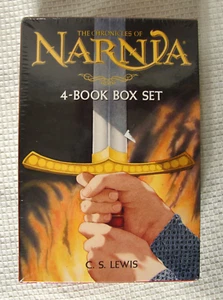 The Chronicles of Narnia Boxed Set of 4 Books C S Lewis NEW Sealed 2002 - Picture 1 of 6