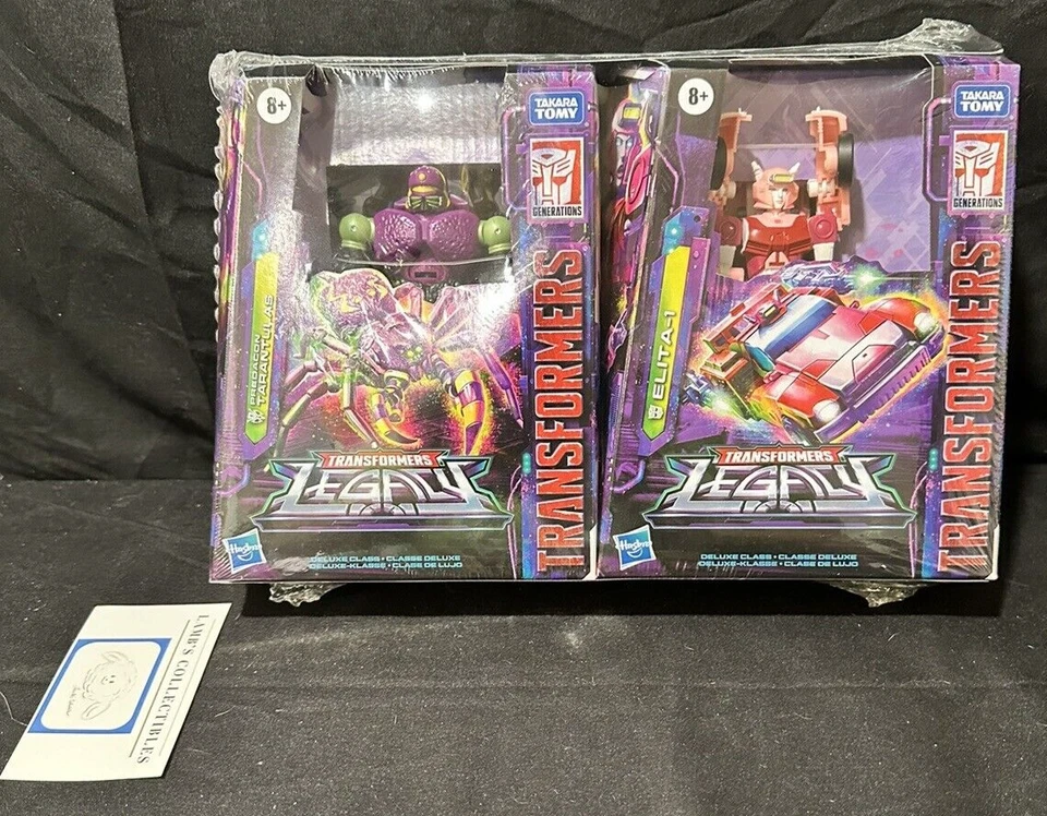 Transformers Legacy 2-Pack Tarantulas/Elita-1 Deluxe Class Figures 2022 Hasbro