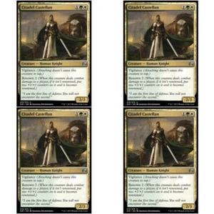 4 x CITADEL CASTELLAN Origins MTG NM Gold - Human Unc - Picture 1 of 1
