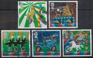GB 2002 Europa: Circus set SG 2275-2279 used B463 - Picture 1 of 1