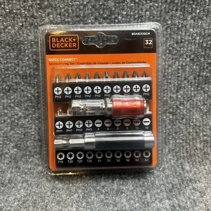 BLACK+Decker BDA9232QCM screwdriving Tool 32 Bit Set Quick Connect - Picture 1 of 2