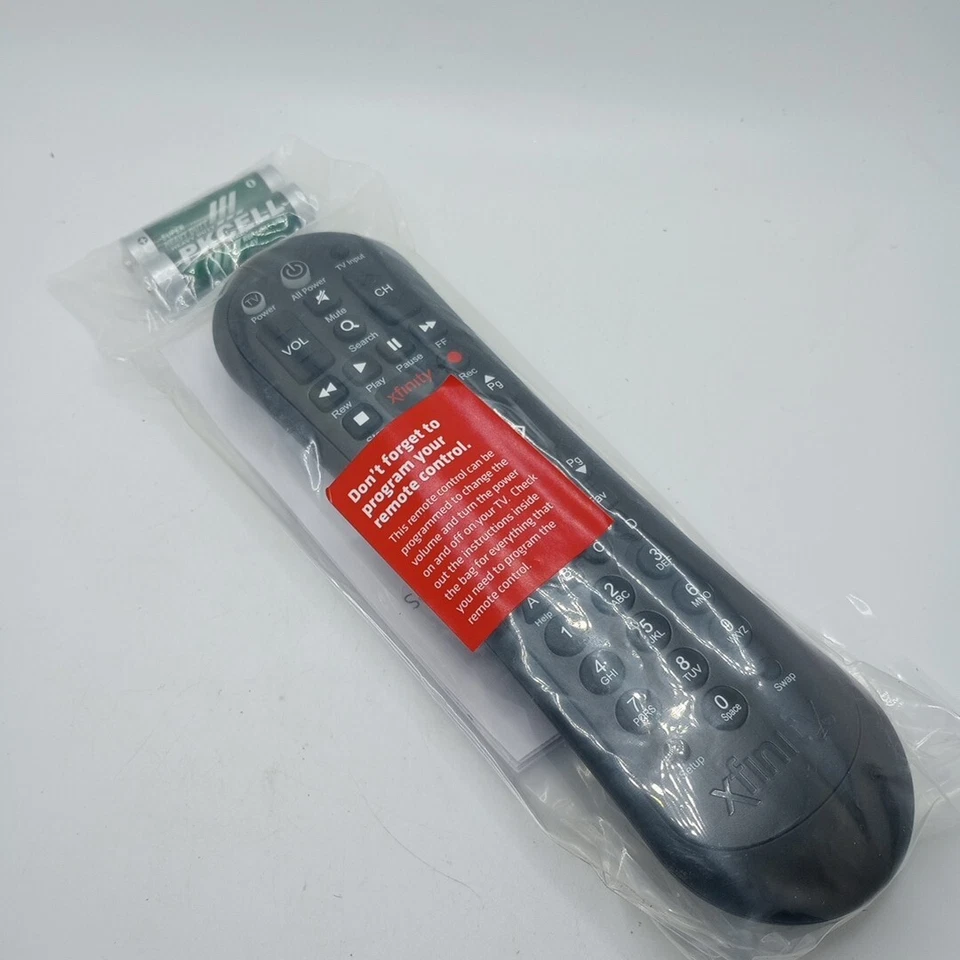 #T) Xfinity Comcast XR2 Black Cable Box Remote Control DVR Set Top Box TV Remote - Image 1 of 1