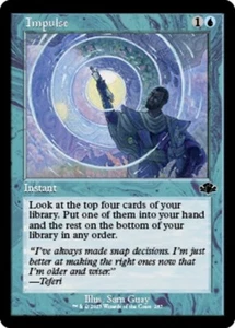 Impulse x4 4x Retro Dominaria Remastered quasi nuovo MTG - Foto 1 di 1