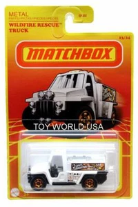 2021 Matchbox Retro Series #23 Wildfire Rescue Truck - Picture 1 of 1