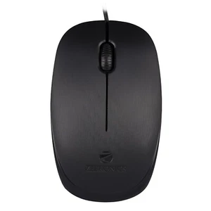 Zebronics Zeb-Power Wired USB Mouse, 3-Button, 1200 DPI Optical Sensor - Picture 1 of 6