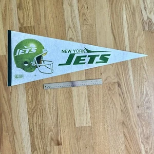 Vintage NFL New York Jets Football Banner Pennant - Picture 1 of 2