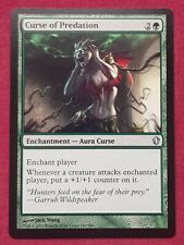 Magic The Gathering COMMANDER 2013 C13 CURSE OF PREDATION green card MTG