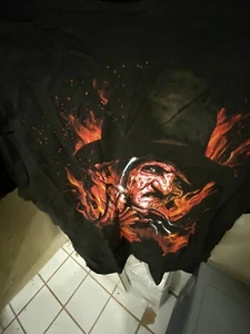 Nightmare on Elm Street Freddy Krueger Graphic Scary T-Shirt XXL Halloween - Picture 1 of 4