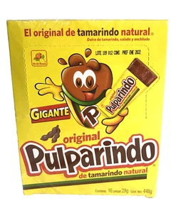3-Pk Pulparindo Gigante 16pzs Mex Tamarind Candy. 448g/15.8oz - Picture 1 of 3