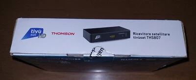 Thomson THS807 Decoder Satelitare con Smartcard tivùsat HD - Nero - Immagine 1 di 4